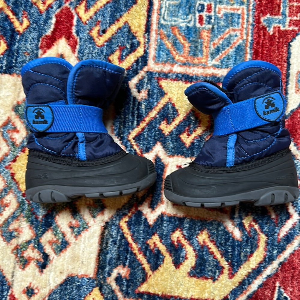 Kamik Snowbug Winter Boots size 5T for toddlers